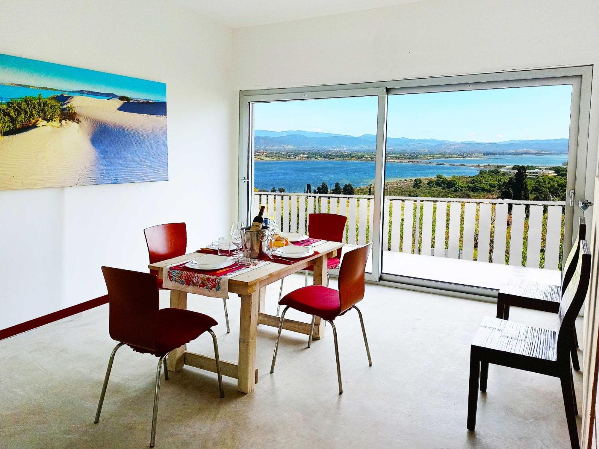Panohome Porto Pino Exterior foto